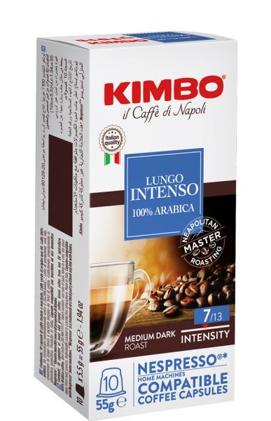 Cápsulas Compatibles con Kimbo Lungo Nespresso® *