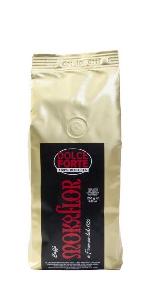 Mokaflor Dolce Forte – Granos de Café 100% Robusta