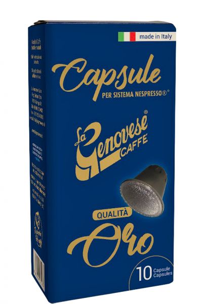 La Genovese Oro Nespresso®*-Cápsulas Compatibles