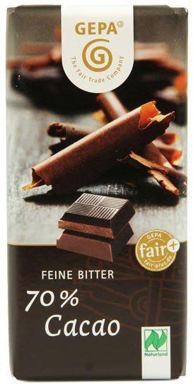 GEPA BIO Schokolade 70% Kakao