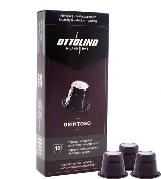 Ottolina Nespresso®* Cápsulas Compatibles Grintoso