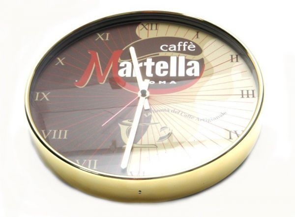 Caffè Martella – Reloj de Pared